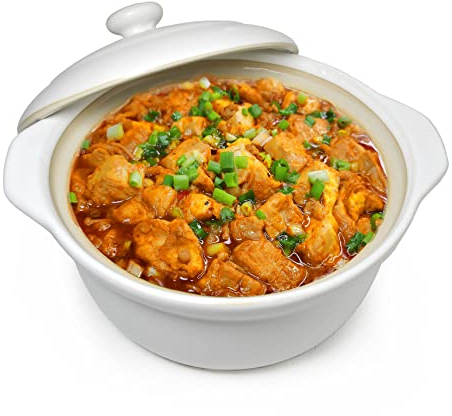 Kasserolle, hitzebeständig, hochwertig, japanische Keramik, Schüsseln, Deckel, Kochen, Suppentöpfe, Ofen, 1,2 l