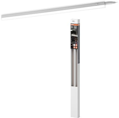 OSRAM Switch Batten réglette LED mince avec interrupteur intégré 600 mm 8W 4000K blanc, connectable en bandeau lumineux, protection IP20, pour éclairage sous meuble intérieur