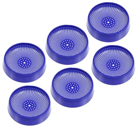 SUPVOX Ciotole per Piccioni in Plastica 6 Pz Nido di Schiusa per Uccelli, Forniture per Allevamento di Piccioni, Ciotola a Nido D'uccello per Uova da Cova