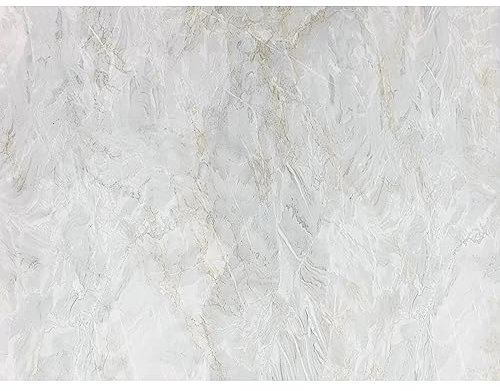 DecoMeister Papel Adhesivo Efecto Mármol Lámina Autoadhesiva Para Muebles Armario Vinilo Decorativo Para Puertas Pared Cocina En Rollo Película Para Forrar 67,5 x 50 cm Patrón Cortes Dorado