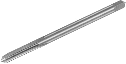 QUARKZMAN Metrisches Gewindebohrer M6 x 0,75 H2 100mm Extra langer gerader Flöten-Gewindeschneidwerkzeug zum Gewindeschneiden und Reparieren