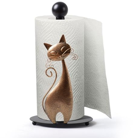 HAUCOZE Porte Sopalin, Porte Rouleau Papier Cuisine, Porte Essuie Tout, Derouleur Essuie Tout, Support Sopalin 34cm