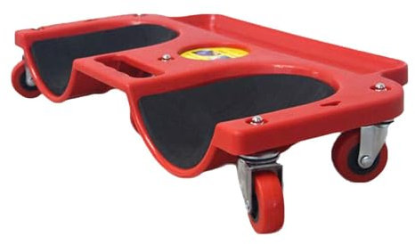 Genouillères Roulantes - Protection Du Genou Roulant | Siège À Roulettes Avec Cinq Roulettes Pivotantes, Genouillères Réglables, Coussin De Genou Rampant Pour Le Jardinage, Le Désherbage Et La Menuise