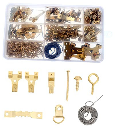 DOITOOL brancher etendage mural cable acier Crochet de suspension mural câble en acier Crochet de suspension facile clou à mur propre crochet sans trace clou en fer ongle sans trace le fer