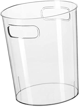 PRETYZOOM pattumiera contenitore automatico secchiello per il ghiaccio vano 's contenitori cestino da scrivania piccolo bidone della spazzatura l'animale domestico