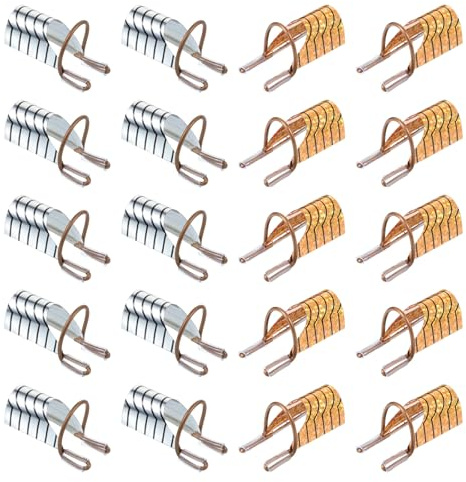 20 Pcs Nail Extension Forms, Reusable Nail Forms for Nails Extension Tips, Nails Form for Builder Gel, Acrylic UV Gel Protector for Salon Home Supply Manicure Tool