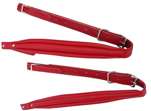 Generisch Akkordeongurt - Strapazierfähiger Schultergurt aus Kunstleder, tragbarer weicher Akkordeongurt | verstellbarer, gepolsterter Notengurt, 16 120 Bässe breiter Akkordeongurt für Konzerte