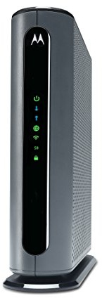 Motorola MG7700 Modem WiFi Router Combo with Power Boost | Approved by Comcast Xfinity, Cox and Spectrum | for Cable Plans Up to 800 Mbps | DOCSIS 3.0 + Gigabit Router