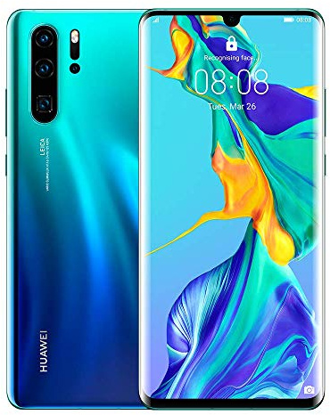 Huawei P30 Pro - Smartphone 256GB, 8GB RAM, Dual SIM, Aurora Blue