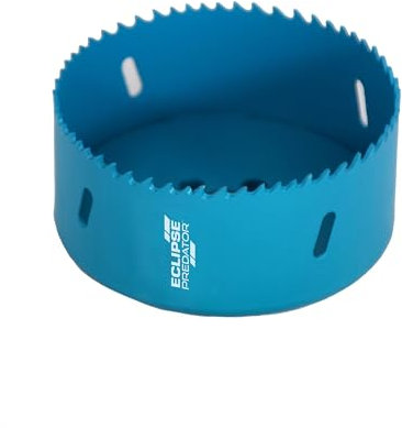 Eclipse Professional Tools EBVP-92 92 mm Predator Bimetall-Lochsäge aus Schnellarbeitsstahl mit variabler Teilung (Nur Lochsäge)