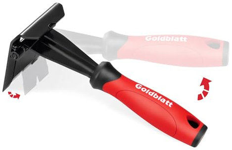 Goldblatt Extracteur de Garniture pour Plinthe, Pieds-de-biche, Barres de Levier, Outil de Retrait pour Enlever les Planchers en Bois, Boîtiers de Porte, Carrelage, Clous