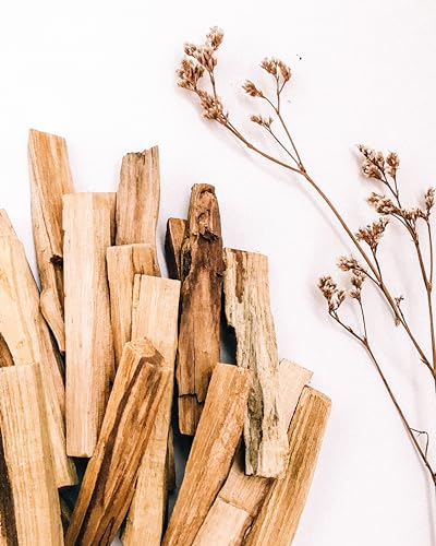 Incensera Palo Santo Räucherholz - 8 Duftholz Sticks 10 cm für Ausräuchern Wohnung, Natürliches Heiliges Holz aus nachhaltiger Ernte, Aromatherapie