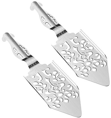 WATIIFUFU 2piezas Cucharas De Prácticas Goteros Acero Inoxidable Cuchara Bar Hogar