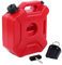 Samger Samger 5L Rot Kraftstofftank Benzinkanister mit Halterung für ATV UTV Motorrad
