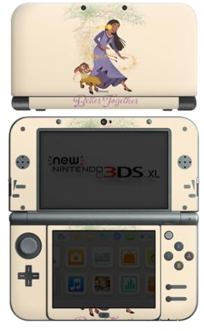 Skin kompatibel mit Nintendo New 3DS XL Folie Sticker Offizielles Lizenzprodukt Prinzessin Disney