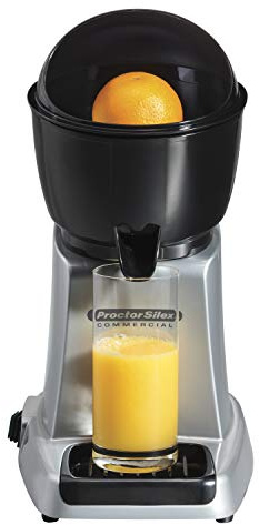 Hamilton Beach Commercial 66900-CE Proctor-Silex elektrische Saftpresse, Schwarz/Grau