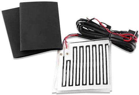 Keenso Universal Motorcycle Heated Grip Kit Pads, Warm Hand Warmers for ATV Motorcycle