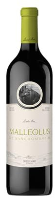 EMILIO MORO - Malleolus de Sanchomartín, Vino Tinto Fino, Tempranillo Español y Fresco, D.O. Ribera del Duero - Botella de 750 ml