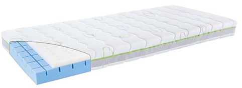 Träumeland Kinder- & Jugendmatratze Schlummerland - mit freistehenden 3D-comfort-pads, Größe 90 x 160 cm, mehrfarbig, 90 x 160 x 15 cm, T080280