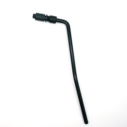 harpfeas 6 mm Doppel-Tremoloarm, Tremolostange, Whammy Bar für Floyd Rose Tremolo-System, Ersatz für E-Gitarre (schwarz)