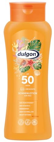 dulgon Sonnencreme 50 wasserfest 250ml - Sonnencreme ohne Octocrylene - Schutz vor UVA & UVB - Sonnenschutz Creme 50 vegan & mikroplastikfrei - Sun Cream, Sonnenschutz 50, Sonnencreme LSF 50