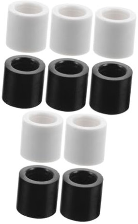 MUSISALY 10stücke Ersatzspitzenhüllen Für Billardqueues Aufsteckbare Spitzen Schutzabdeckung Für Billardqueue-Spitzen Snooker-zubehör Kunststoff-Queue-spitzenhülle