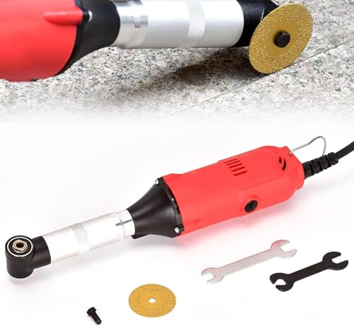 Máquina Eléctrica De 350 W Para Limpiar Juntas De Baldosas, Limpiador Y Abridor De Juntas De Suelos Baldosas, Velocidad 15 000rpm, 6 Velocidades Ajustables, Para Cocina, Baño, Embellecimiento Juntas