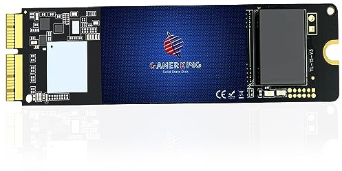 GAMERKING 1TB NVMe SSD for MacBook, PCIe Gen 3x4 M.2 2280 Internal Solid State Drive, Compatible with MacBook Air A1466 A1465 MacBook Pro A1502 iMac