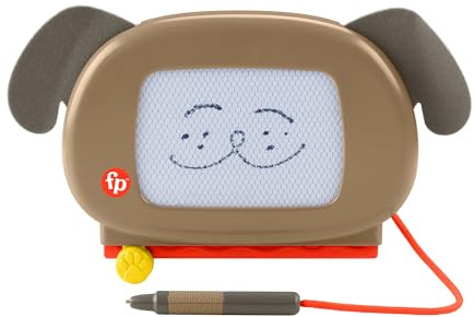 Fisher-Price Pizarra Mágica Pet Pals. Incluye 1 Pizarra magnética con temática de Gato o Perro. - Modelos Surtidos