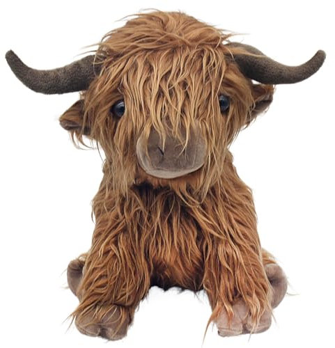 Lesser & Pavey Highland Cow Doorstop for Home & Office | Decorative Door Stopper for All Rooms | Lovely Door Stop for Everyday Use | Ideal Door Wedges Indoors for Floor