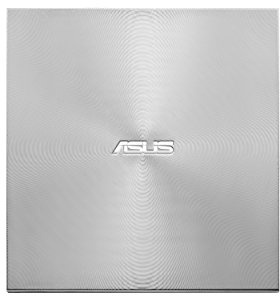 ASUS ZenDrive Silver 13mm External 8X DVD/Burner Drive +/-RW with M-Disc Support, Compatible with both Mac & Windows and Nero BackItUp for Android devices (USB 2.0 & Type-C cables included)