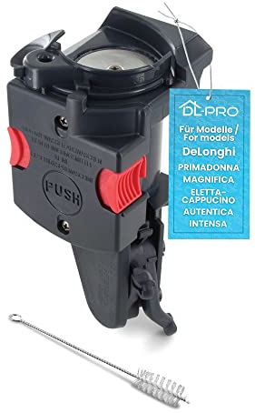 DL-pro Brühgruppe für DeLonghi ECAM/ETAM – Ersatzteil 5513227891, 7313251451, 7313232331 – inkl. Reinigungsbürste – Passend für Magnifica, Dinamica, PrimaDonna, Autentica, Eletta