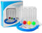 Atemtrainer, Deep Breathing Exerciser Atemübungsmesssystem für Lungenatmung (3 Bälle)