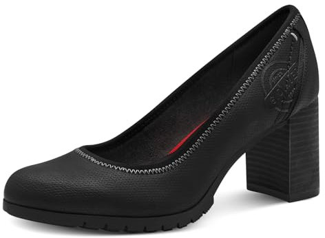 s.Oliver Damen Pumps mit Blockabsatz Elegant, Schwarz (Black), 40 EU