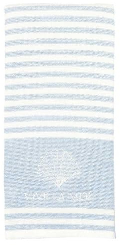 Greengate Vive la mer Handtuch Pale Blue 40x70cm