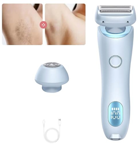 SilkGlide Pro, Silk Glide Razor, Electric Razor, Silky Glide Pro Hair Remover, Wet & Dry Beautibloom Razor, Bikini Trimmer, Women's Electric Rakapparat, for rakning av ben, armhålor, bikiniområde(Colo