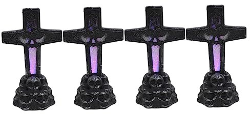 Uonlytech 4pezzi Decorativi Per Halloween Notturne Design Per Bar e Decorazioni Halloween