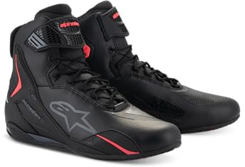 Alpinestars Stella Faster-4 Damen Motorrad Schuhe, schwarz/pink, 5.5