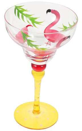 Gatuida Copa De Vino Pintada De Colores Hogar Accesorio De Vino Resistente Al Desgaste Para Fiestas De Cóctel