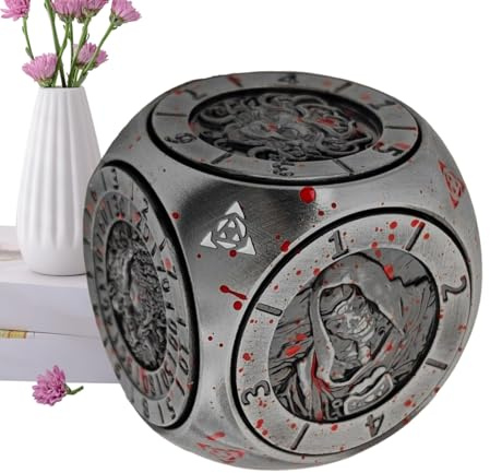 Game Metal Role Playing Game Portable Role Play Spinner Multifunctional for Pen and Paper Role Playing Board Games Party Family