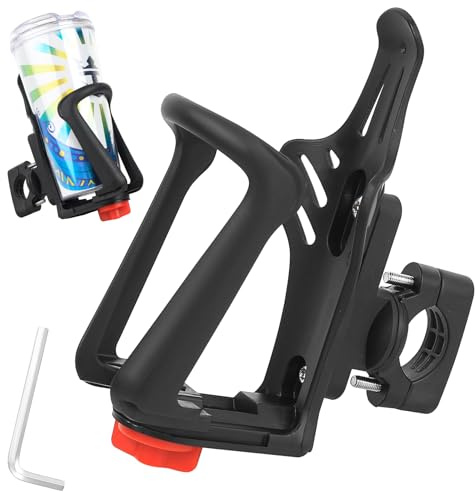 Dryckesflaskhållare cykel flaskhållare racercykel flaskhållare, 48–71 mm justerbar dryckeshållare cykel för 20–35 mm ram styre E-skoter MTB e-cykel mountainbike Ebike UTVs E-skoter tillbehör