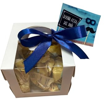 bauletto idea Regalo festa del papà 200g 10 Cioccolatini praline crema al vecchio Amaro del Capo