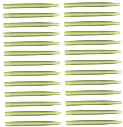BeVistoso 100 Uds Funda de Anzuelo de Pesca Tubo de Goma Carpa Mangas antienredos para Accesorios de Pesca