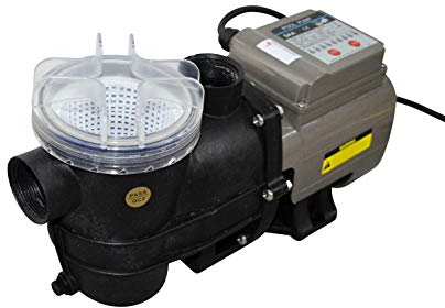 SPIRATO Poolpumpe Schwimmbad Filterpumpe mit Zeitschaltuhr und Vorfilter 72517