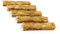 DOGBOSS 100% Natur Kauriegel, Hundeleckerli, gesunder Hundesnack, Rinderhaut mit Pansen, 5 Stück 15 cm