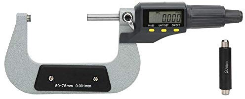 Marhynchus micrometro esterno strumenti di misura micrometri Micrometri e accessori Micrometri esterni digitale 0 001 mm micrometro elettronico calibro calibro campo di misura 50-75 mm
