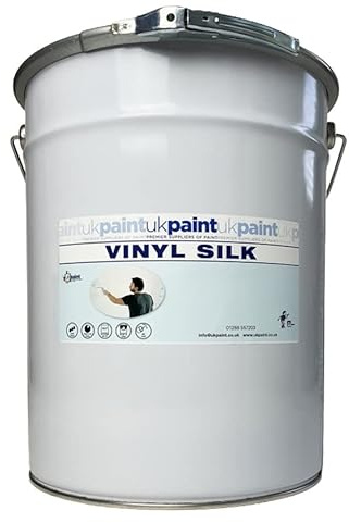 UK PAINT - Vinyl Silk Emulsion Paint - 20L - Light Blue