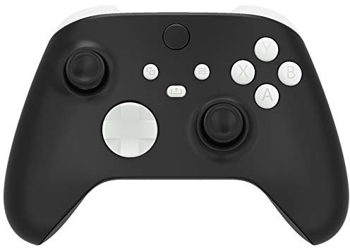 eXtremeRate Vit Ersättningsknappar för Xbox Series S för Xbox Series X Controller, LB RB LT RT Bumpers Triggers Dpad ABXY Start Back Sync Share Keys för Xbox Series X/S Controller