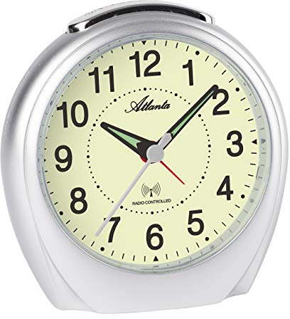 Atlanta Radiosveglia analogica con luce Repetition Crescendo silenziosa - 1865/19