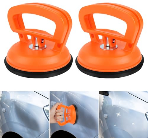 flintronic Karosseri Sugkopp, 2st Avdragare Bilhoppare | Verktyg Reparera Buckles, Auto Dent Puller, Sugkoppsavdragare, för Bilreparation, Vines, Skärmar, Kakel